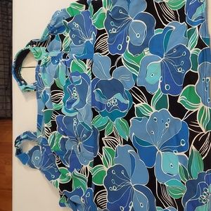 Land's End Swim Tankini Top 18W DDD